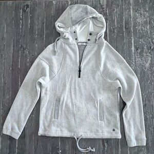 NWOT- Prana 1/4" Zip Up Wool Blend Sweatshirt size Small